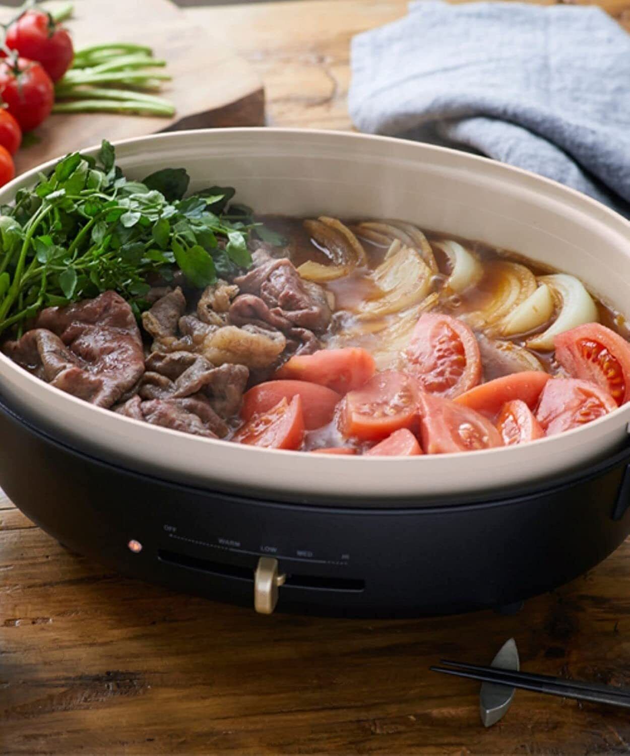 BRUNO BOE053-BK Oval Hot Plate Body 3 types (Takoyaki Deep Pot Flat) AC100V F/S - Fresh Stock Dated February 2026