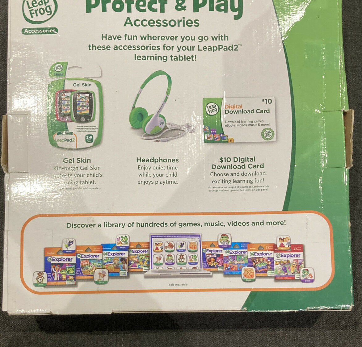 Leap Frog 2 Protect And Play Accessories New - Fresh Stock Dated February 2026