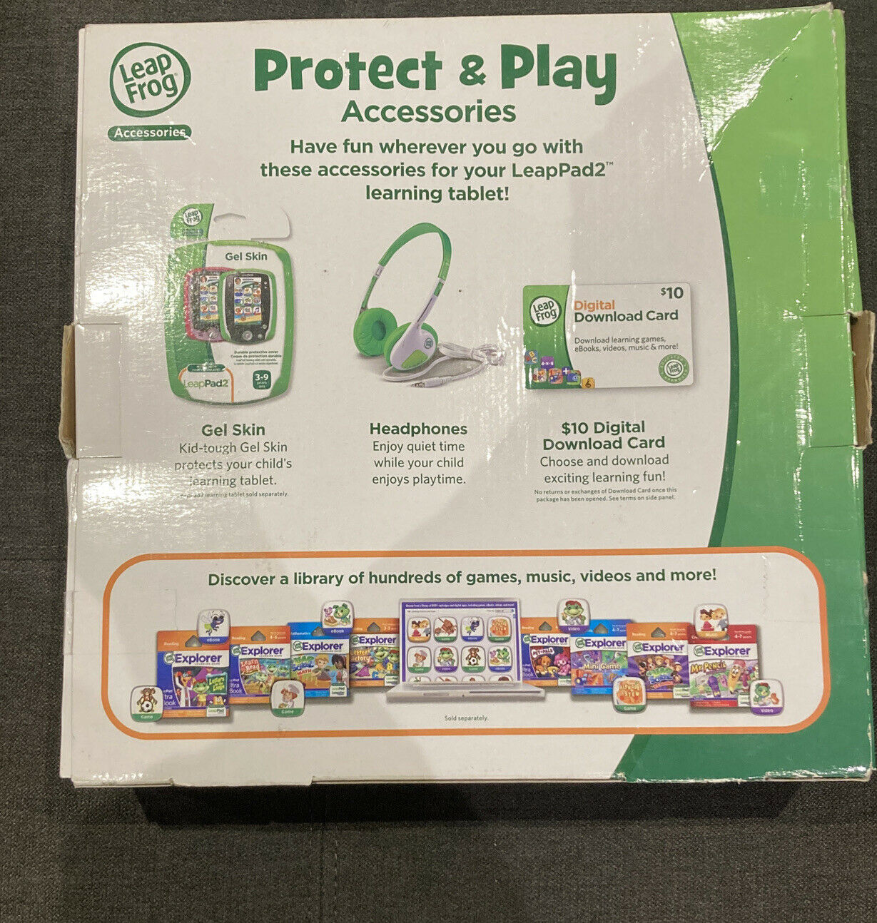 Leap Frog 2 Protect And Play Accessories New - Fresh Stock Dated February 2026
