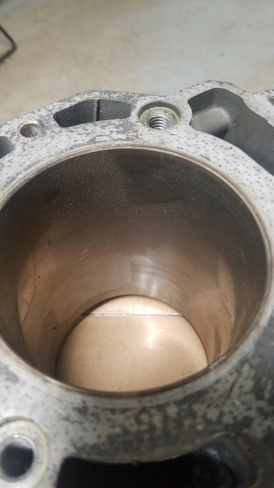 1997 KTM 400 RXC Cylinder Jug Bore - Fresh Stock Dated February 2026