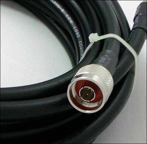 RP-SMA Male N-Male 400 grade coaxial Wi-Fi antenna extension cable 5m 16ft Alfa - Fresh Stock Dated December 2025