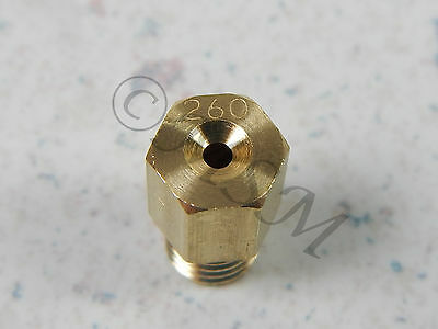 YAMAHA ATV NEW K&L MIKUNI CARBURETOR 4/042 LARGE HEX MAIN JET #260 18-4436 - Fresh Stock Dated February 2026