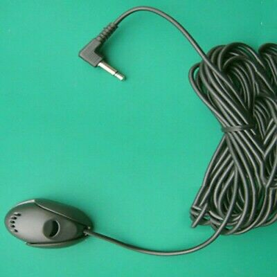GPS Car radio Microphone Black Accessory Replacement External Mic Useful - Fresh Stock Dated February 2026