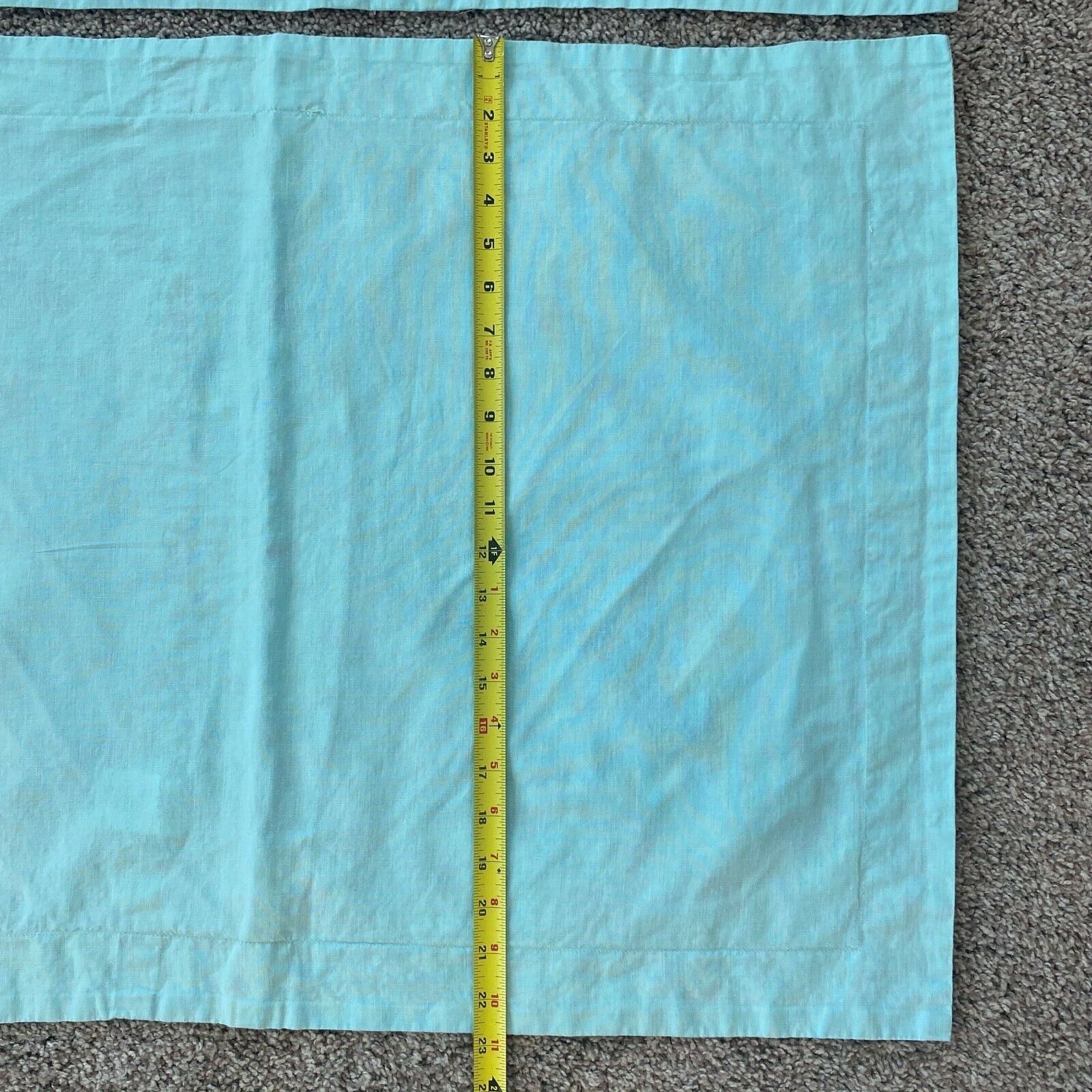 Pottery Barn Kids Jenni Kayne Set of Two (2) Aqua Floral STANDARD Pillow Shams - Fresh Stock Dated February 2026