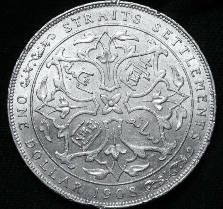 Sraits Settlement : 1908 One Dollar   57-914 - Fresh Stock Dated February 2026