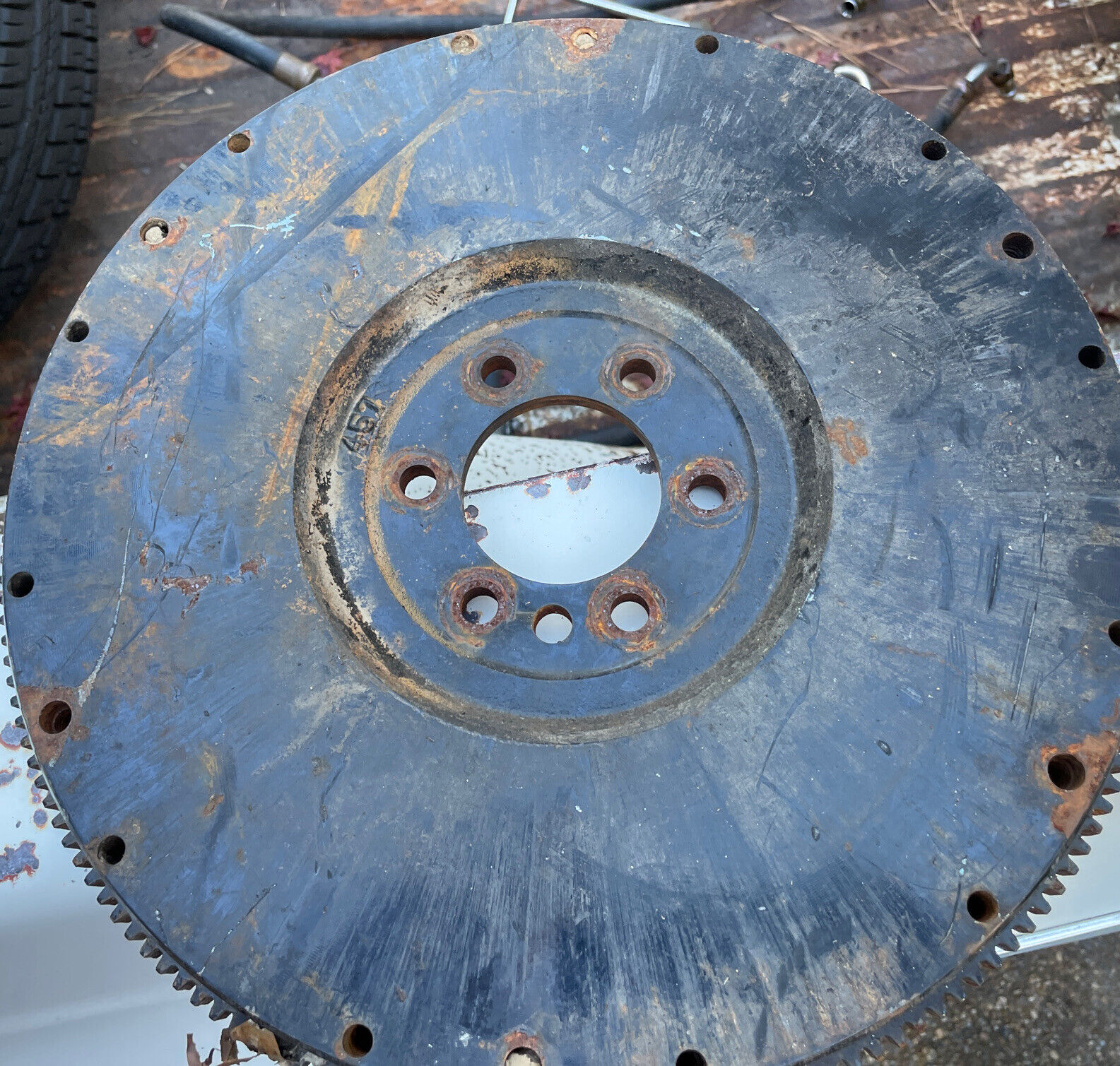 Mercruiser GM V8 7.4L 454 Flywheel # 3973457N  3973457 N - Fresh Stock Dated February 2026