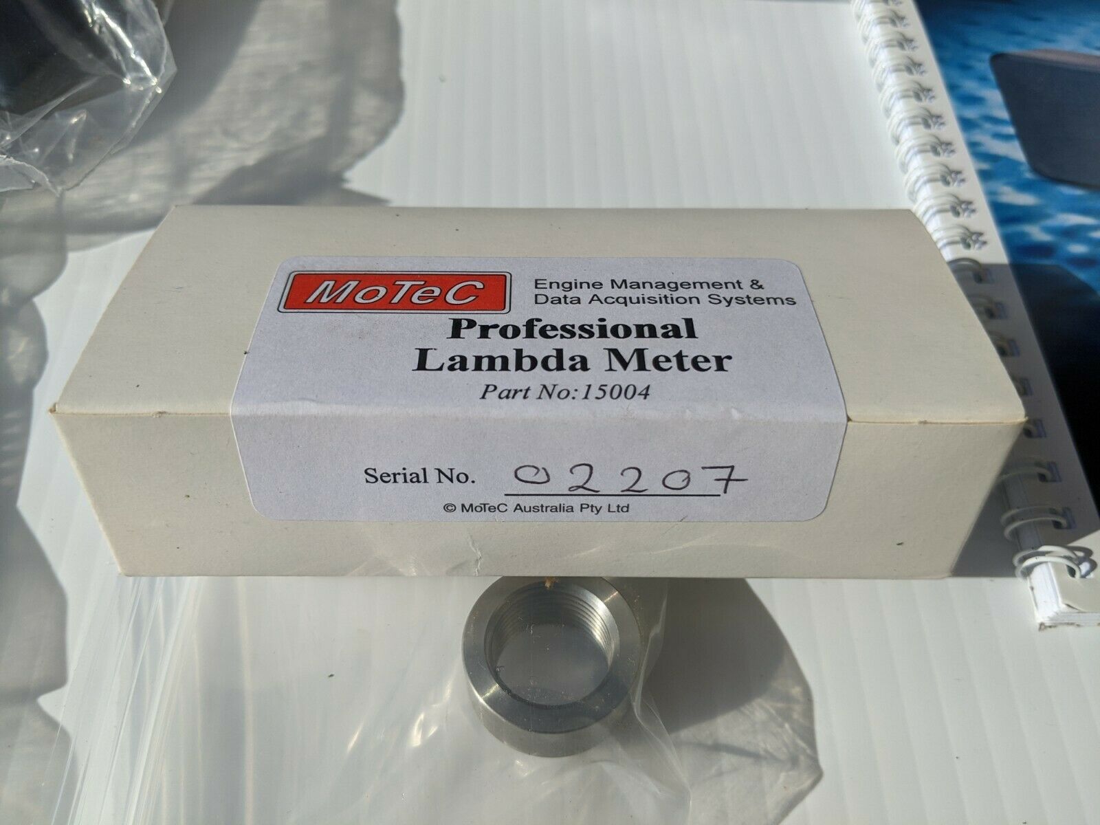 MOTEC Pro Lambda Meter PLM Kit, Air Fuel Ratio meter, Wideband O2 sensor - Fresh Stock Dated February 2026