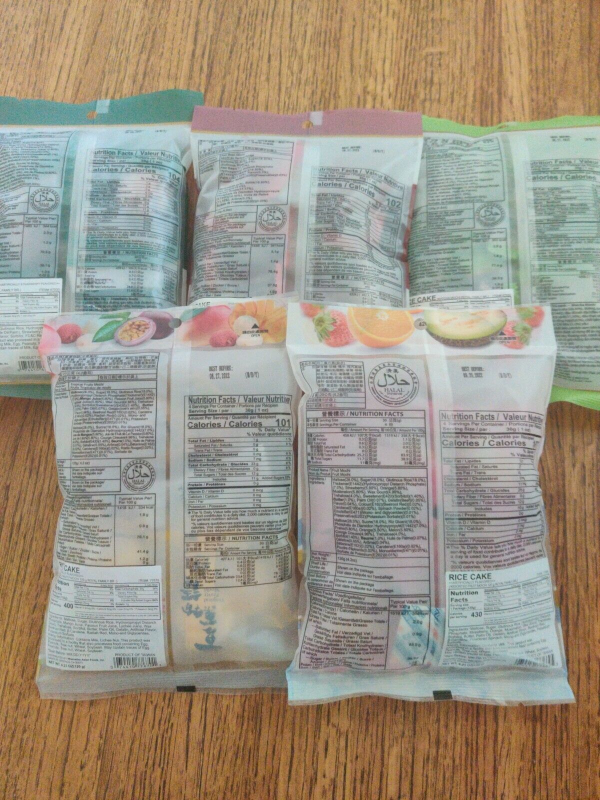 5 Pk Royal Family Mochi Combo 4.2 oz Each - Fresh Stock Dated February 2026