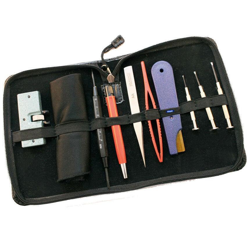 Battery Watch Changing Kit Screwdriver Case Opener Tweezers Jewelry Watchmakers - Fresh Stock Dated February 2026