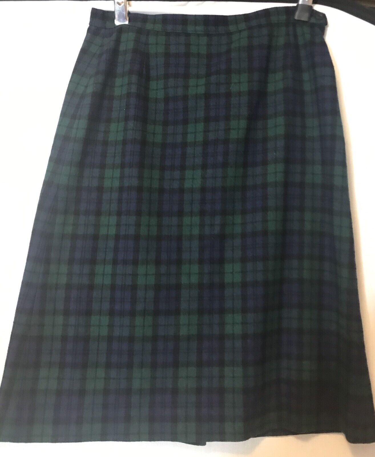 vintage PENDLETON AUTHENTIC BLACK WATCH TARTAN vintage WOOL SKIRT - Fresh Stock Dated December 2025
