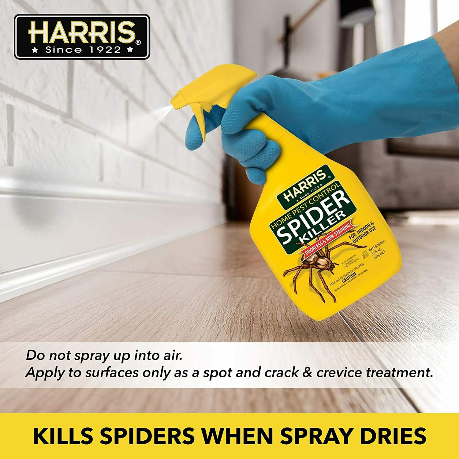 Harris Spider Killer, 32oz Spray New - Fresh Stock Dated December 2025