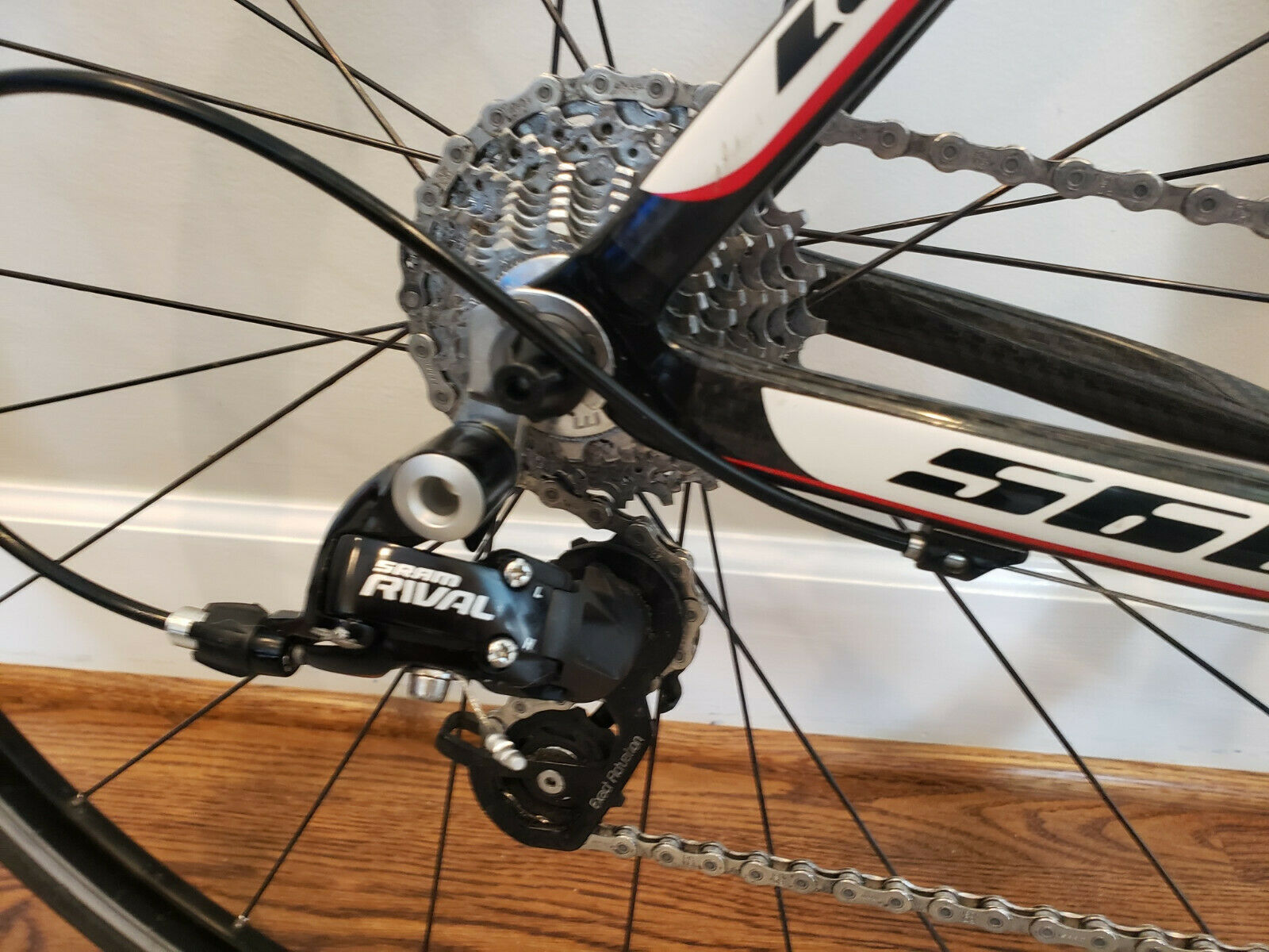 Look 566 Full Carbon Road Bike Medium M 55cm Sram Rival Fulcrum Wheelset White - Fresh Stock Dated February 2026