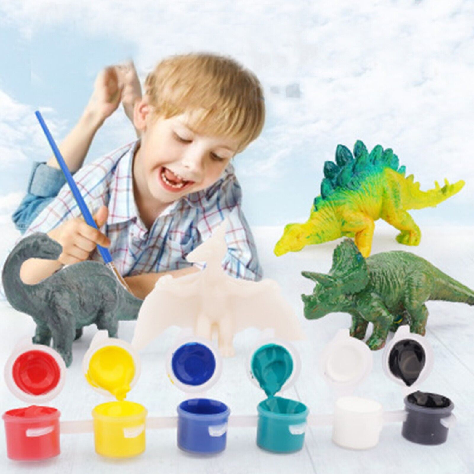 Crafts Set Dinosaur Statue Painting Go Go Smart Wheels compatible with Motorized - Fresh Stock Dated February 2026