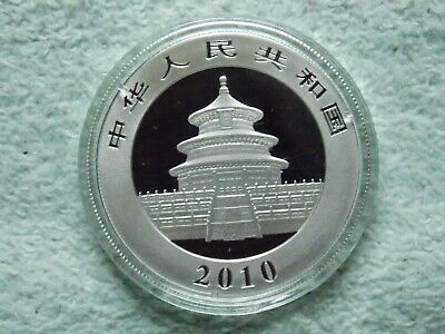 2010 Chinese Silver Panda 10 Yuan 1 OZ BU - Fresh Stock Dated February 2026
