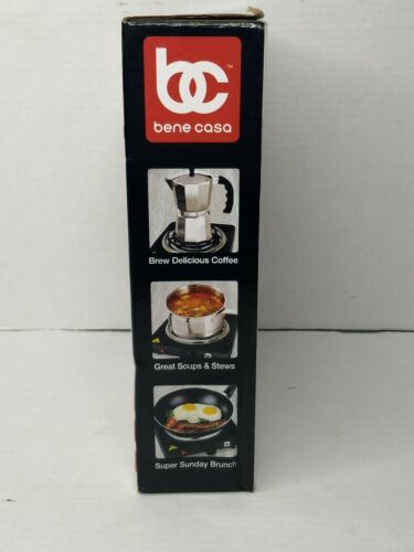Bene Casa DC93525 Single Coil Burner 1000-watt, Black Camping survival Stove new - Fresh Stock Dated February 2026
