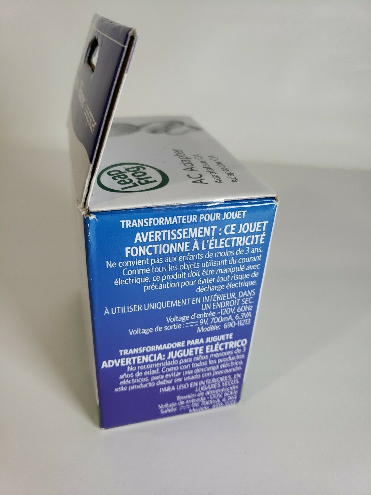 New in Box Leap Frog AC Adapter   S-70 - Fresh Stock Dated February 2026