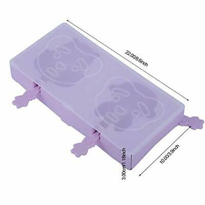 Silicone Popsicle Molds, Cute Monkey Pattern Lovely Ice Pop Mold Frozen Lolly - Fresh Stock Dated February 2026