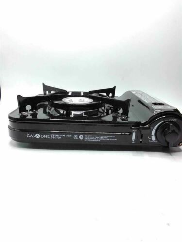 GAS ONE 10,000 BTU Portable Butane Gas Stove with Carrying Case GS-3700 - Fresh Stock Dated February 2026