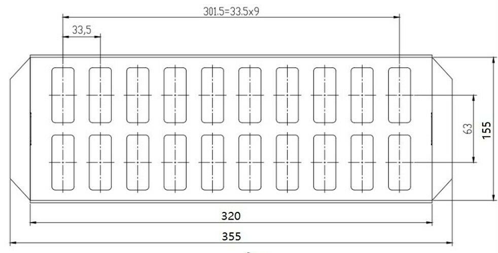 POPSICLE MOLD STAINLES STEEL 115 ml, 20 CAVITIES. MOLDE PARA PALETAS ARTESANALES - Fresh Stock Dated December 2025