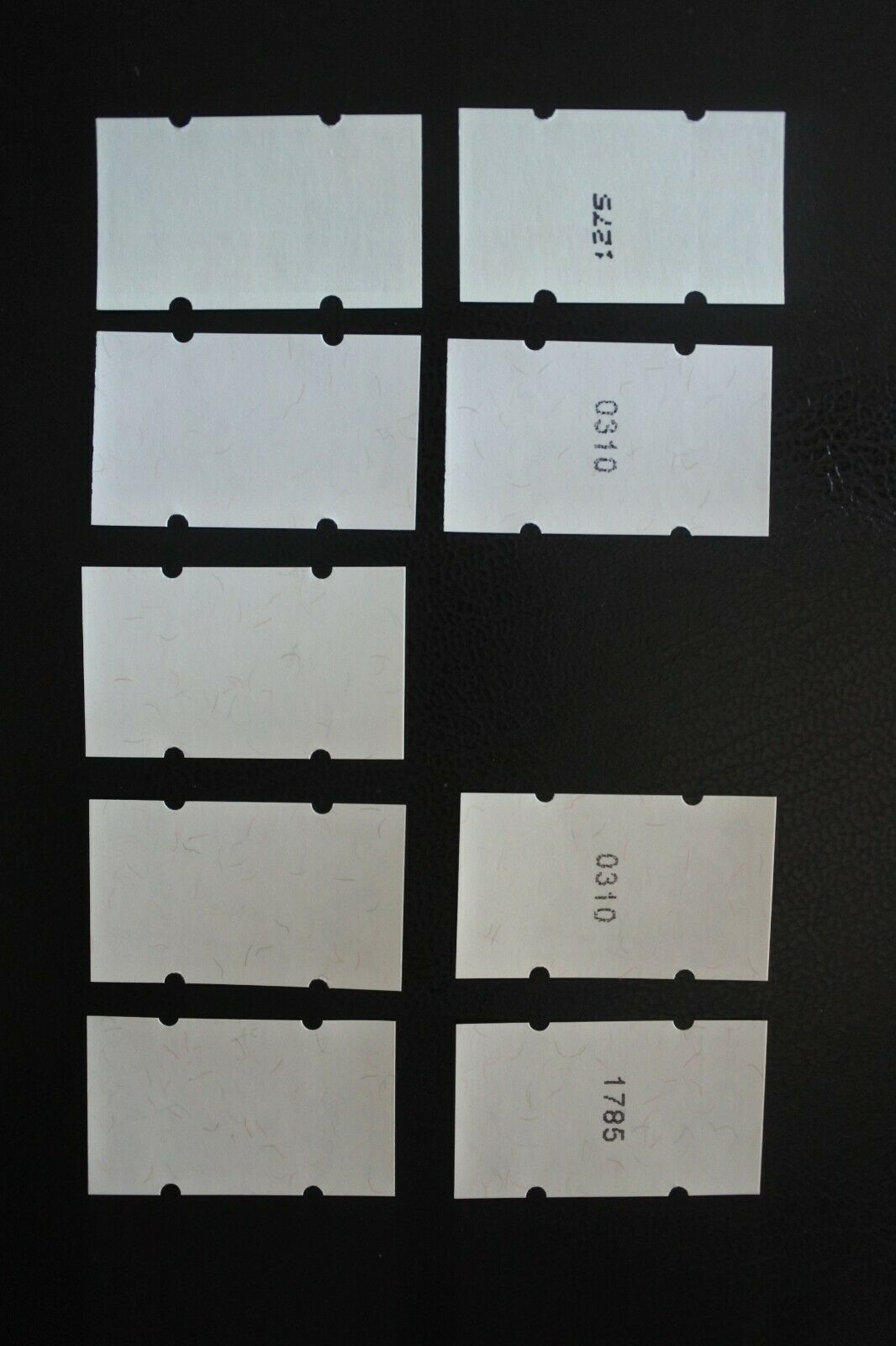 Macau: ATM Blank Label (x 9). Very Rare - Fresh Stock Dated February 2026