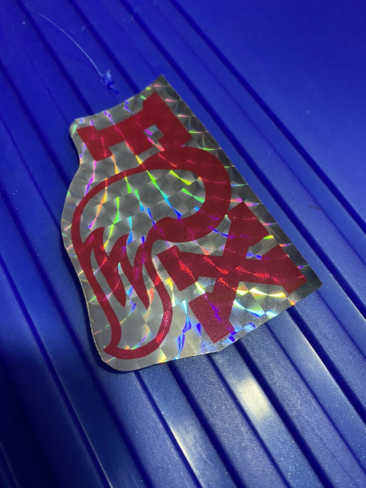 Old School Nos 80’s Fox Bmx Mx Sticker Prism Logo Moto Red - Fresh Stock Dated December 2025