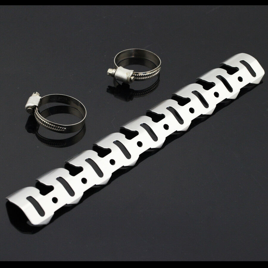 Off-road Exhaust Pipe Guard Protector Heat Shield For HONDA CRF250R/X CRF450R/X - Fresh Stock Dated February 2026