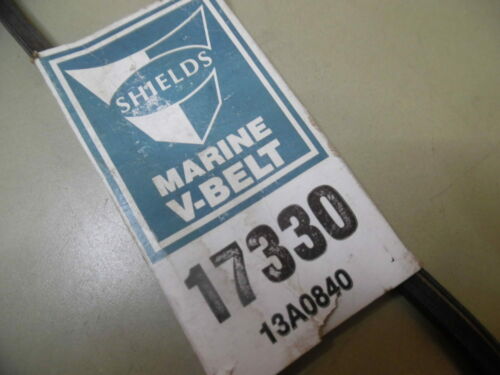 SHIELDS Sierra 18-17330 13A0840 Marine Boat V-BELT - Fresh Stock Dated February 2026
