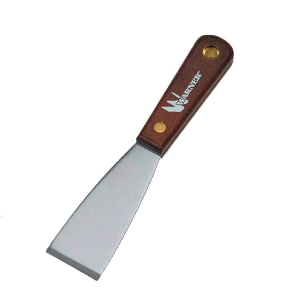 1-1/2 In. Stiff Putty Knife With Rosewood Handle | - Fresh Stock Dated February 2026