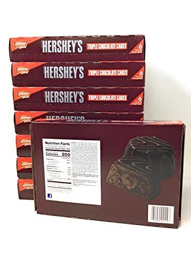 Mrs Freshleys Triple Chocolate Cake, 6 Count (Pack of 8) - Fresh Stock Dated February 2026