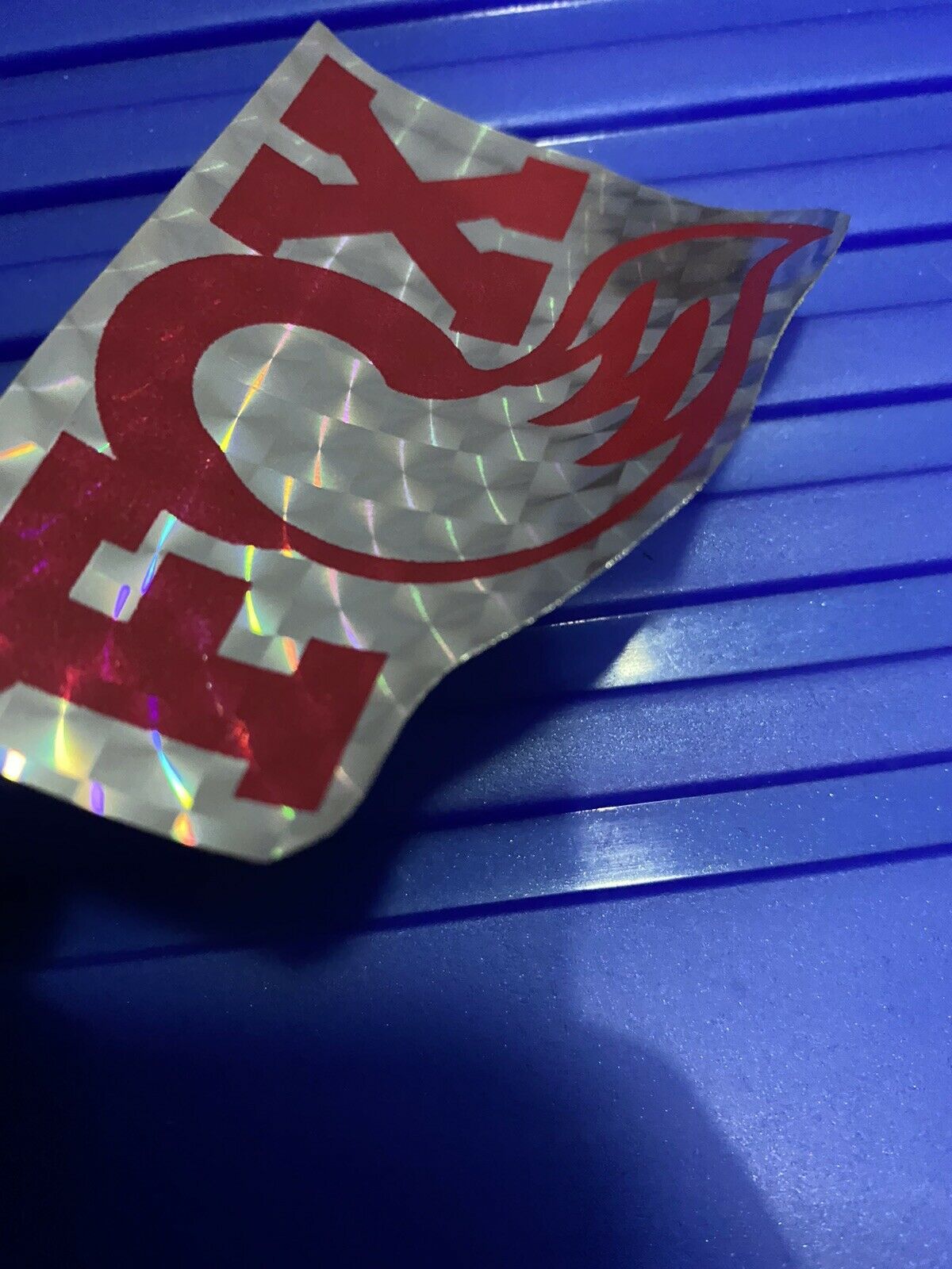 Old School Nos 80’s Fox Bmx Mx Sticker Prism Logo Moto Red - Fresh Stock Dated December 2025