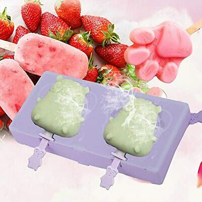 Silicone Popsicle Molds, Cute Monkey Pattern Lovely Ice Pop Mold Frozen Lolly - Fresh Stock Dated February 2026