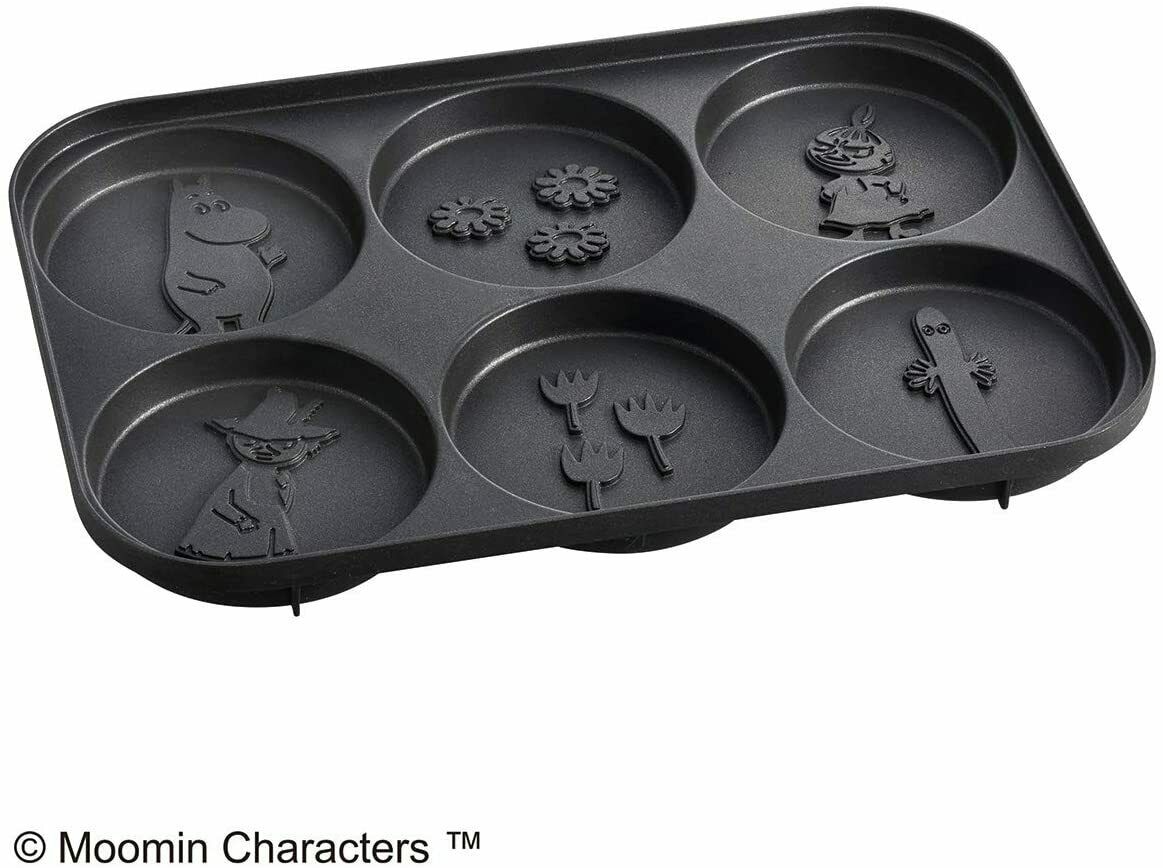 BRUNO BRUNO Compact Hot Plate Moomin + 3 Plates - Fresh Stock Dated February 2026