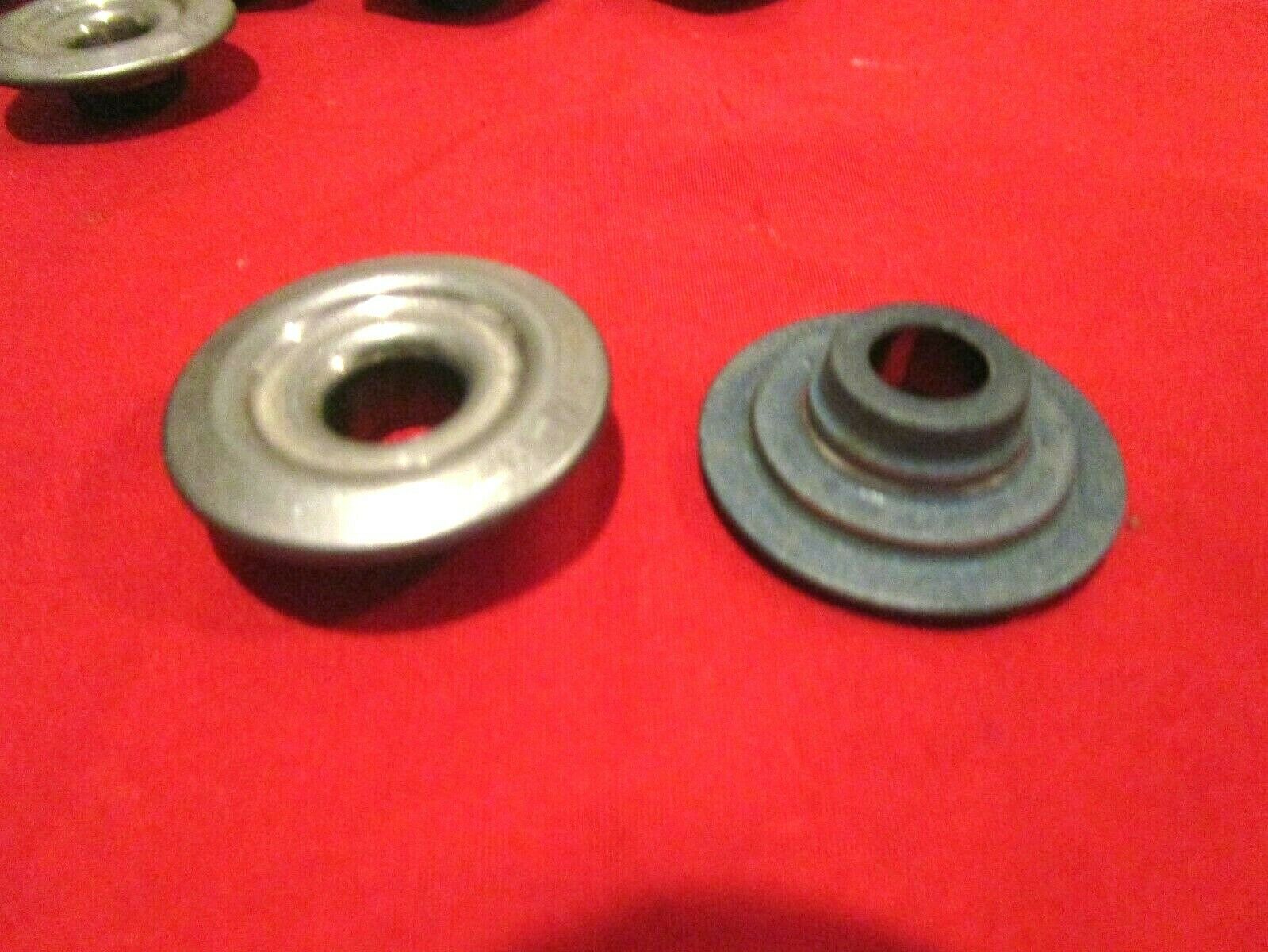 SET OF 16 XCELDYNE COATED  TITANIUM  RETAINERS 1.250 OD Nascar Valve Springs - Fresh Stock Dated February 2026