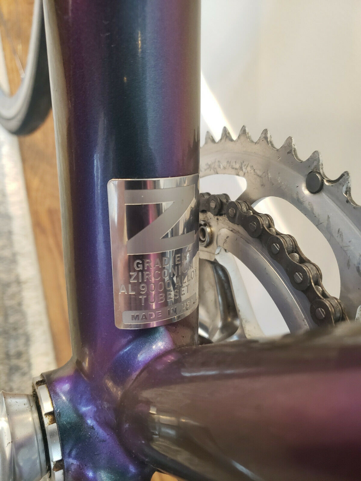 2003 Klein Q Carbon Race 55 cm Road Bike Ultegra/105 Purple Haze Colorshift USA - Fresh Stock Dated February 2026