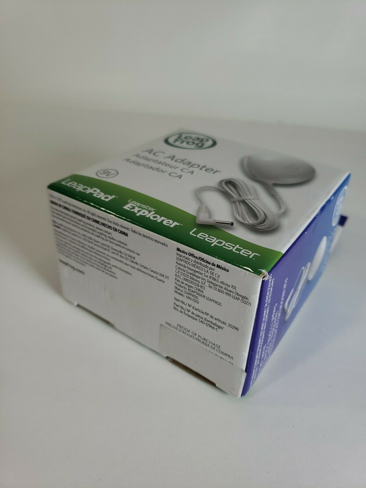 New in Box Leap Frog AC Adapter   S-70 - Fresh Stock Dated February 2026