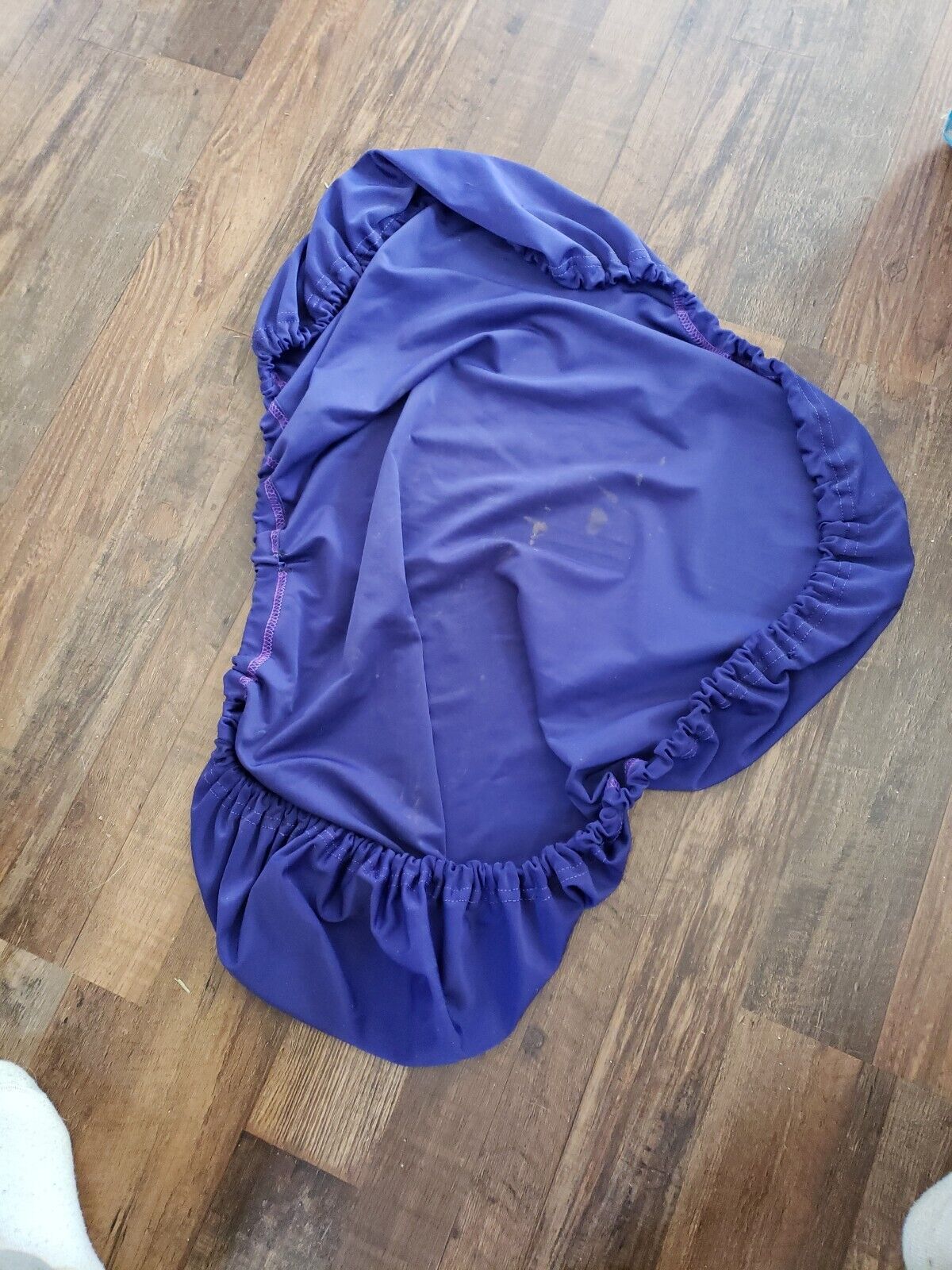 Lycra English Saddle Cover AP/CC purple - Fresh Stock Dated December 2025