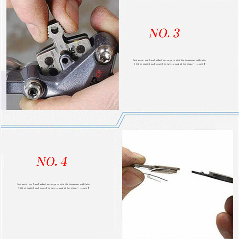 5 Pairs Bicycle Resin Disc Brake Pads 4mm For Shimano M375 M446 Tektro Auriga - Fresh Stock Dated December 2025