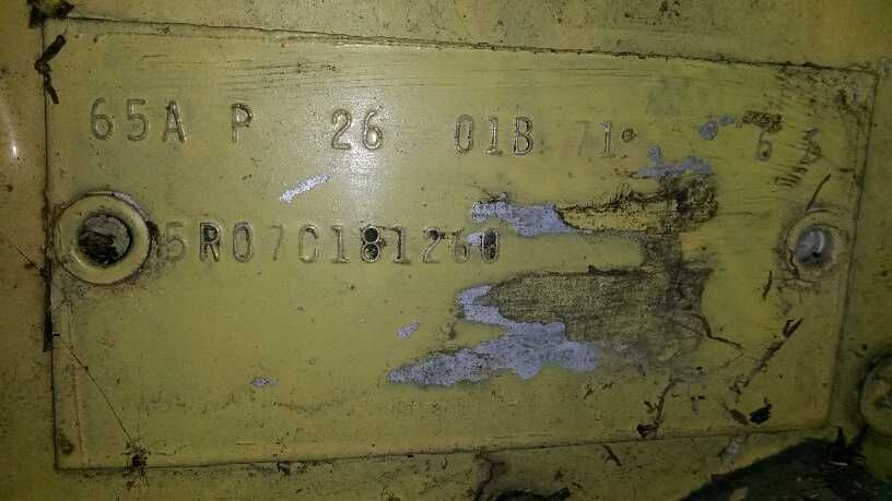 66 FORD MUSTANGCORE  AUTOMATIC TRANSMISSION 6-200 130953 - Fresh Stock Dated February 2026