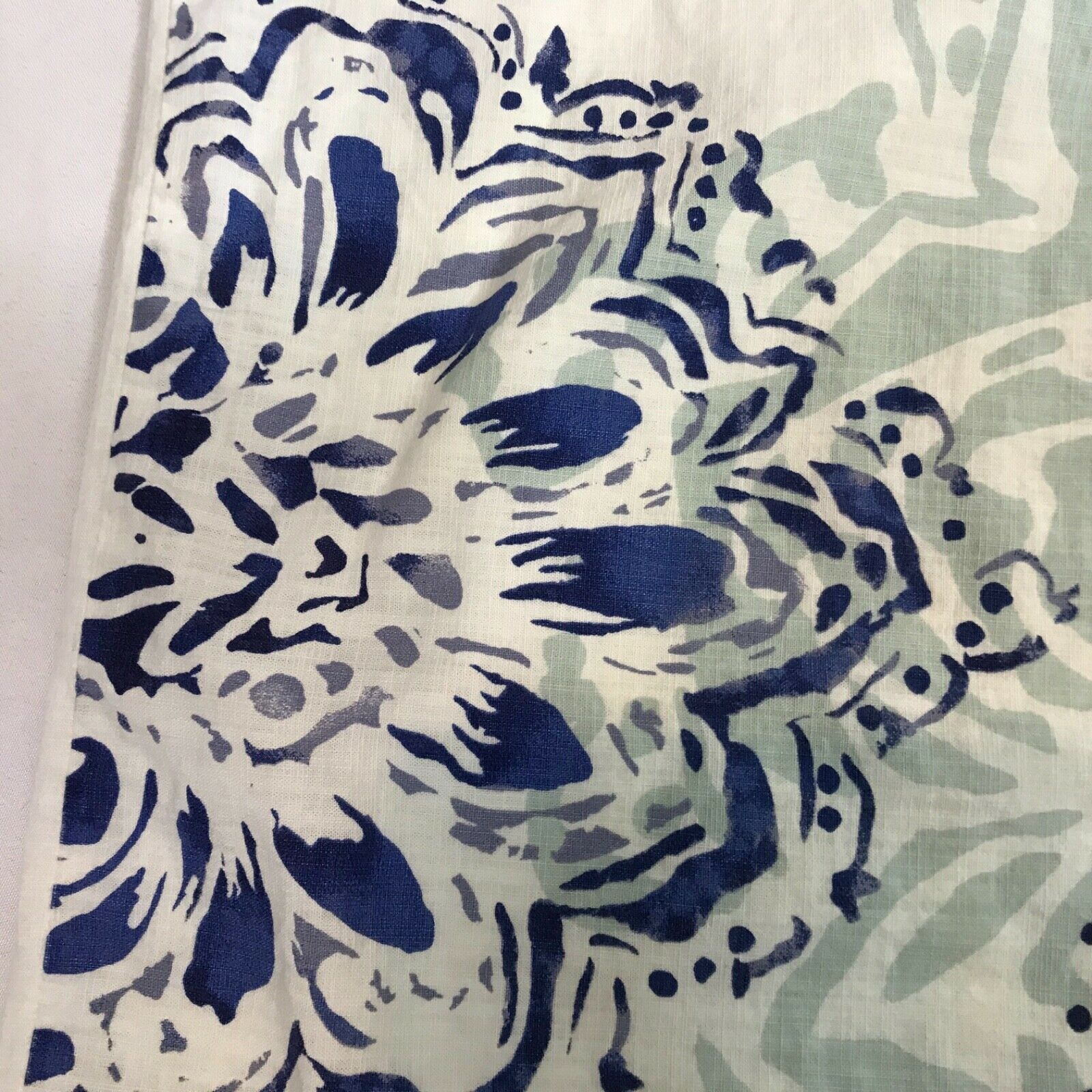 Pottery Barn Teen Kelly Slater Ocean Floral Pillow Sham Standard - Fresh Stock Dated December 2025