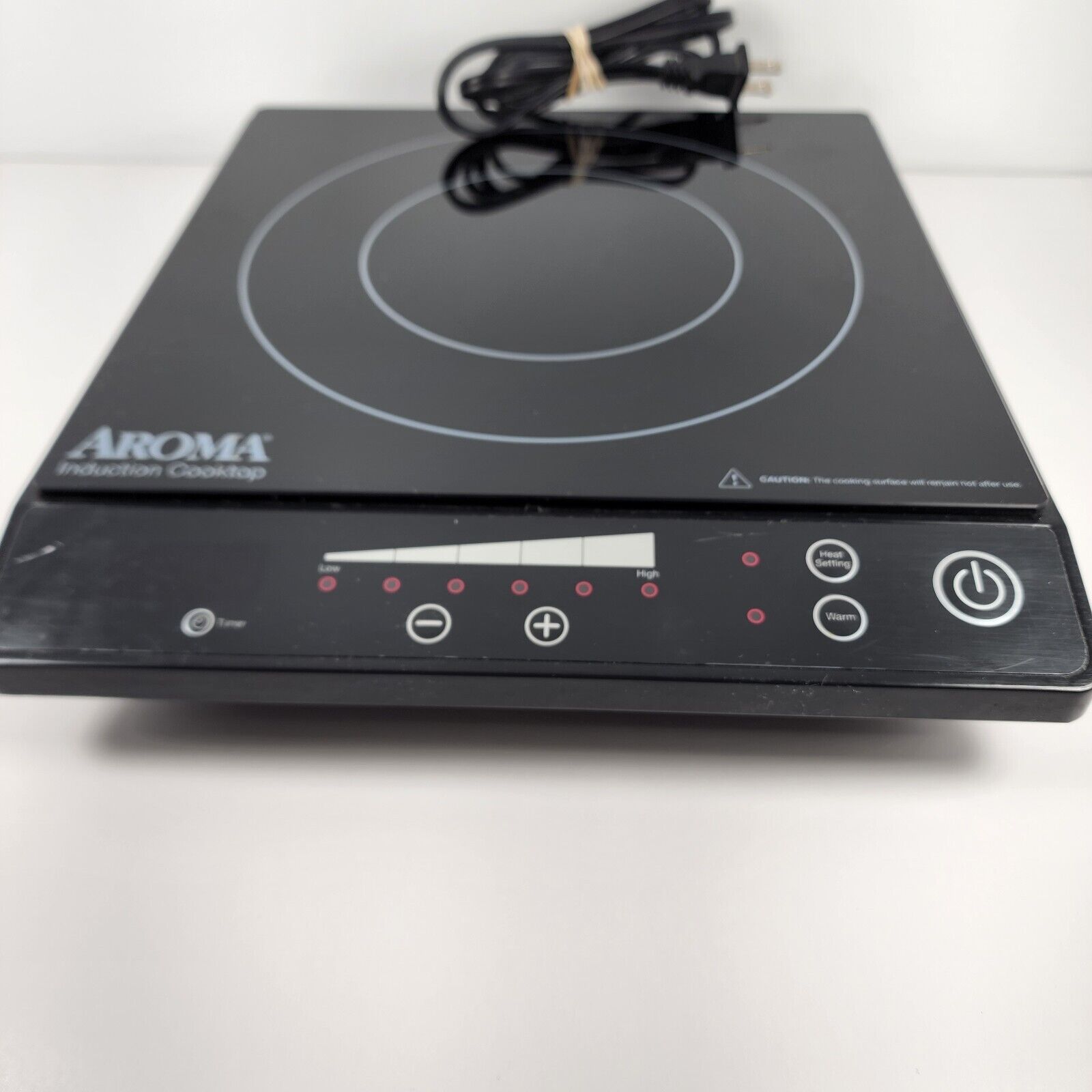 Aroma Induction Portable Cooker Cooktop Camping 1500 Watts AID-509 - Fresh Stock Dated February 2026