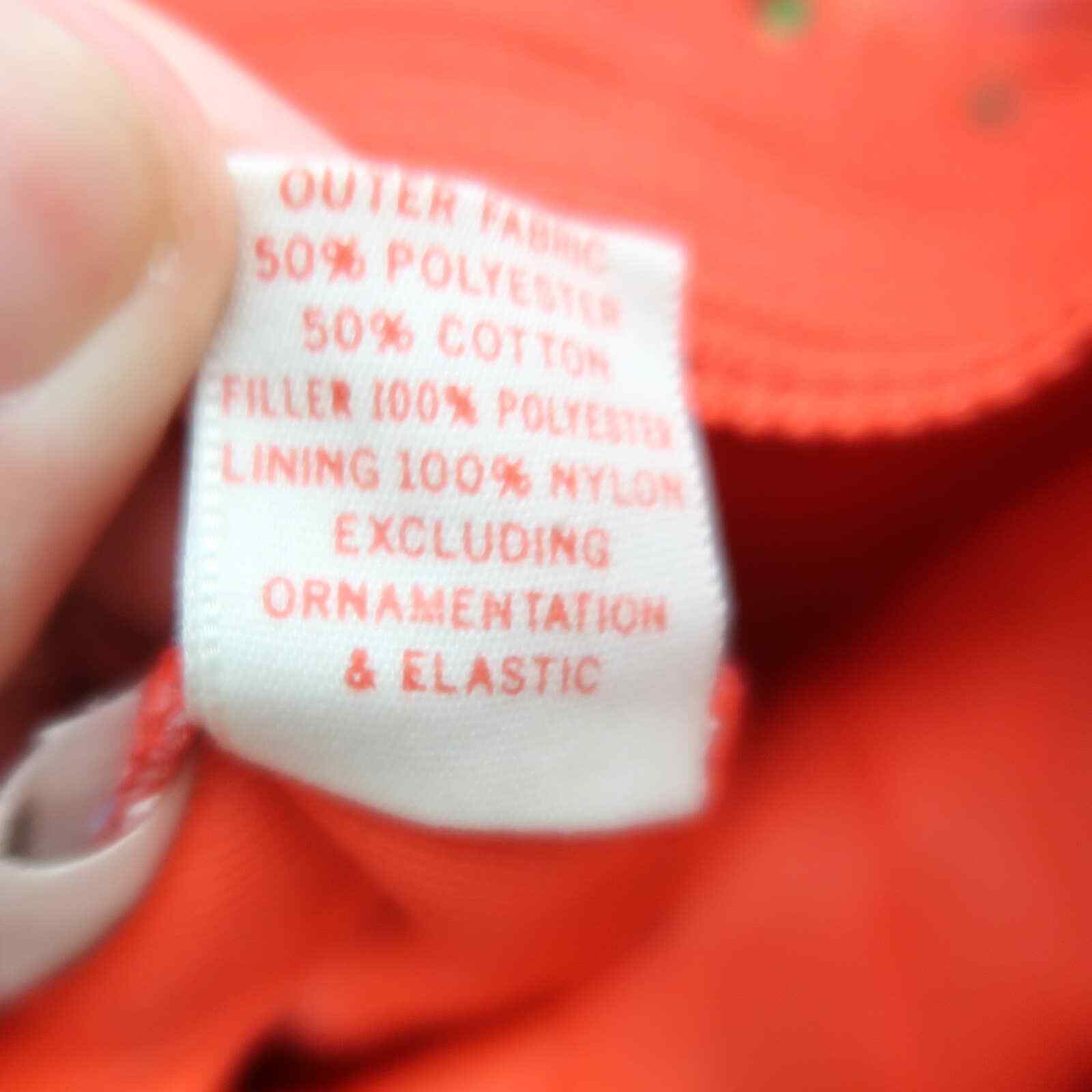 Vintage 70s Her Majesty red and blue calico floral quilted prairie skirt 14 - Fresh Stock Dated March 2026