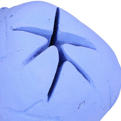 Ceramic Imitated Skull Flame Propane Gas Fireplace Fire Pit Logs Skull Blue - Fresh Stock Dated December 2025