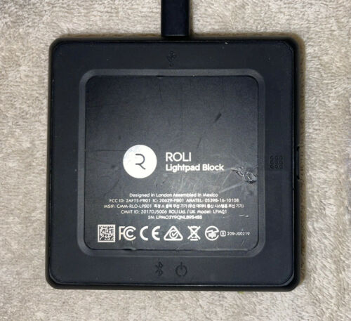 (OPEN BOX ) ROLI Lightpad Block M Wireless Controller - Fresh Stock Dated December 2025