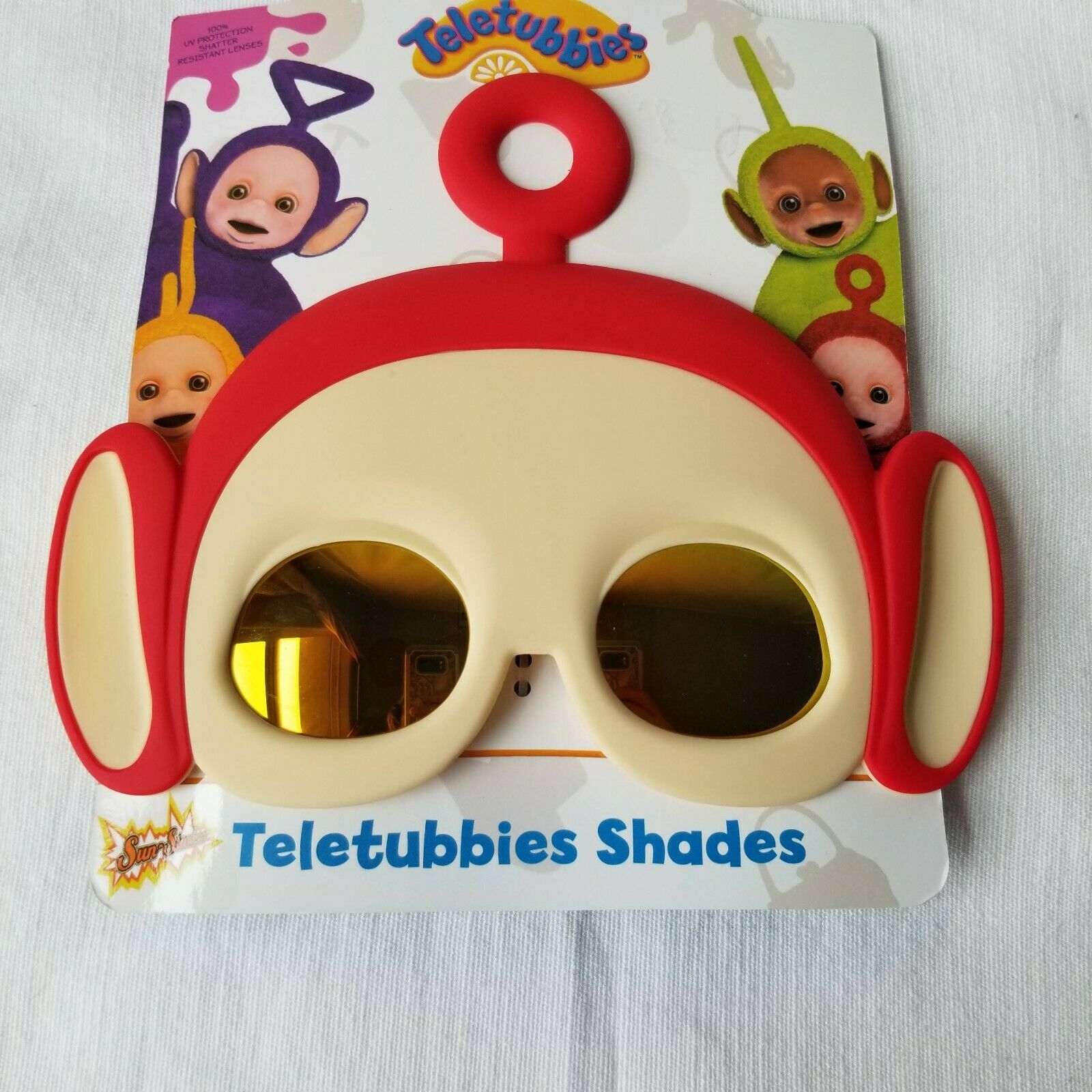 Teletubbies Po Sunglasses Shades Red NEW Costume Halloween Dress Up - Fresh Stock Dated February 2026