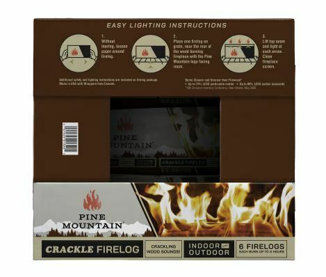 CRACKLE LOG 3HOUR 6PK - Fresh Stock Dated February 2026