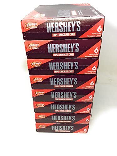 Mrs Freshleys Triple Chocolate Cake, 6 Count (Pack of 8) - Fresh Stock Dated February 2026