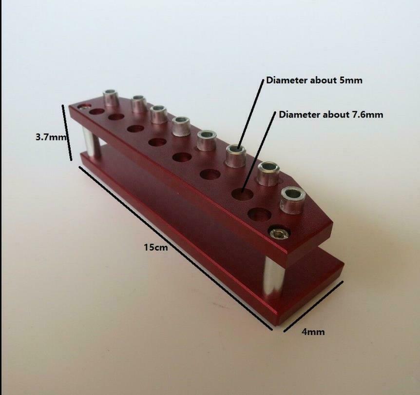 Watch Repair Screwdrivers Holder Stand with 8 Holes Metal Shelf Organizer - Fresh Stock Dated February 2026