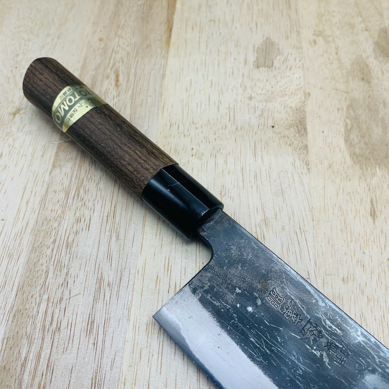 <Used> Japanese Chef's Kitchen Knife 廣朋 Nakiri 160/300 From Japan SS899 - Fresh Stock Dated December 2025