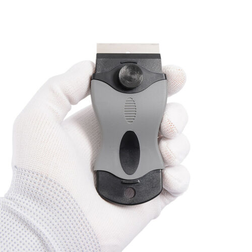 2 Sets Razor Scraper 10 Carbon 10 Plastic Edge Blade Glue Decals Sticker Clean - Fresh Stock Dated February 2026