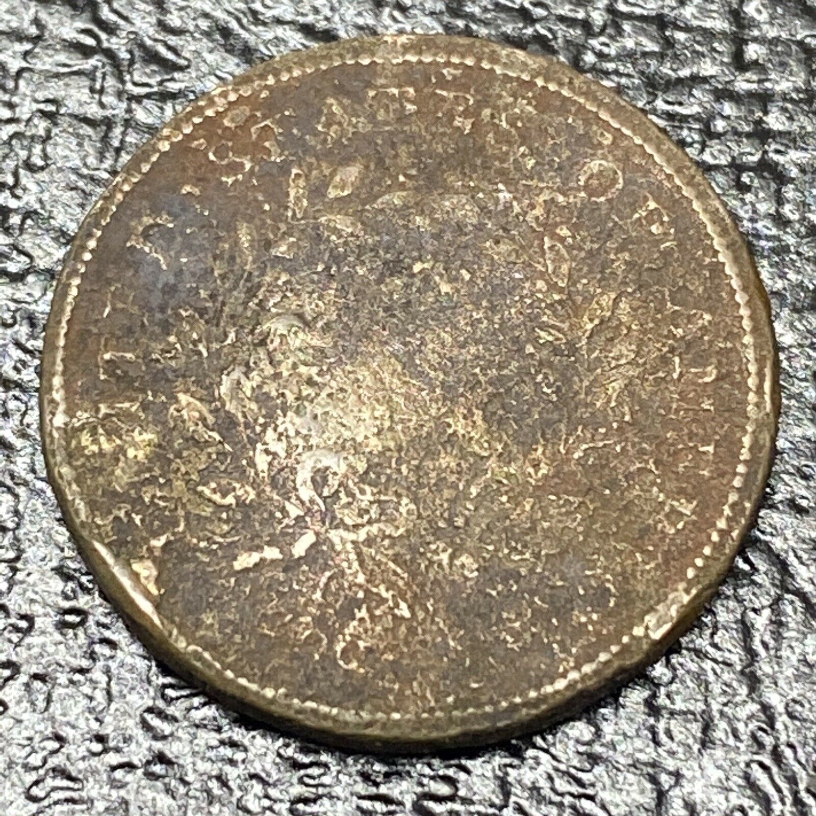 1793 Liberty Cap Flowing Hair Half Cent 1/2 Cent Circulated #34618 - Fresh Stock Dated February 2026